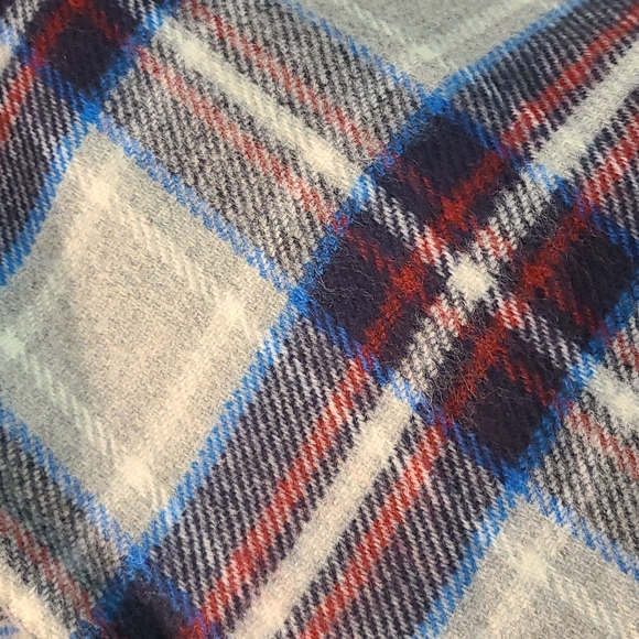 Aeropostale NWT plaid fringe blanket scarf - Picture 15 of 15